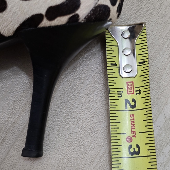 Calvin Klein dolly Women Animal leopard Print Pumps 3" Heels Pointed toe 9.5M - Picture 12 of 16